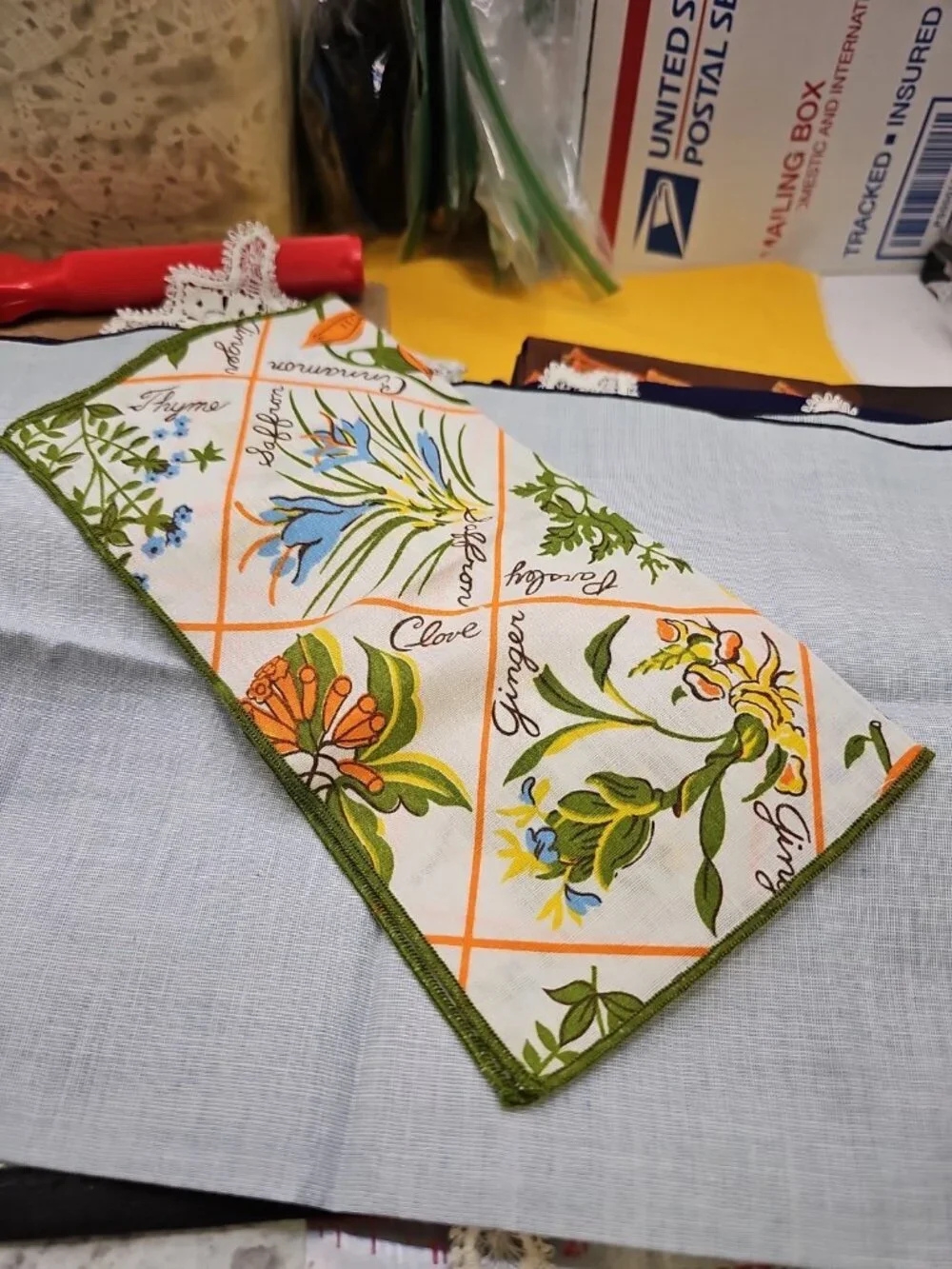 Napkins/ Placemats Multi- Color /Sizes/Lot Of 15/Cottage Core